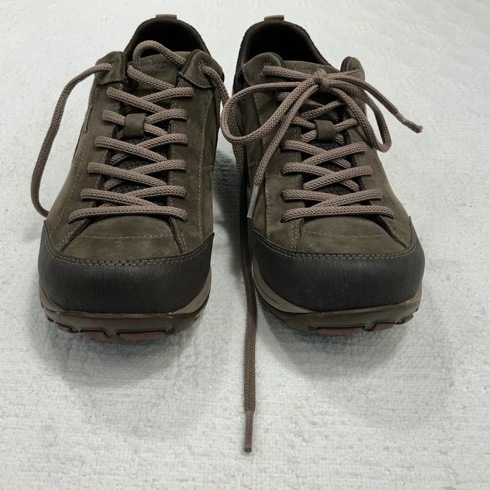 Dansko Paisley Walnut Suede Waterproof Walking Shoes Vibram Sole 41 4350457278‎
